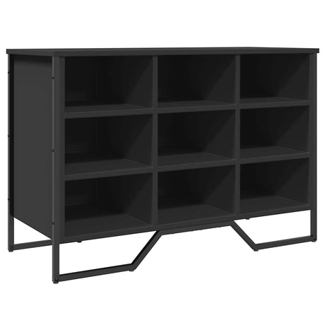 Vidaxx Schuhschrank 90x38x61,5 cm verarbeitetes Holz schwarz