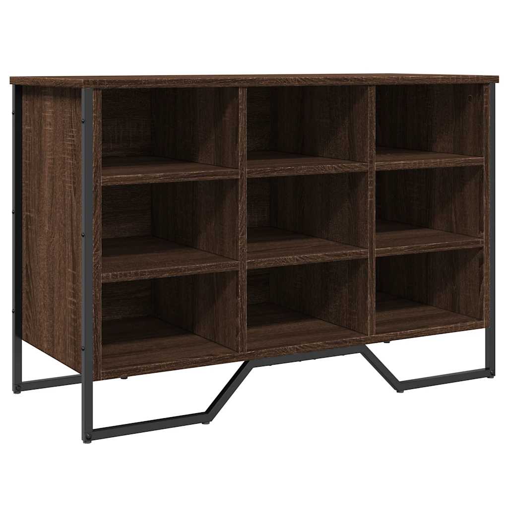 Vidaxx Schuhschrank 90x38x61,5 cm, fertiges Holz, braune Eiche