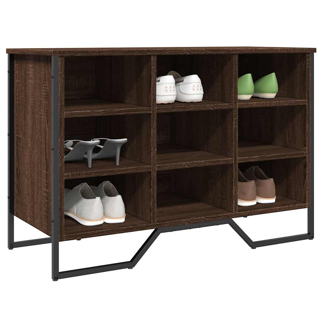 Vidaxx Schuhschrank 90x38x61,5 cm, fertiges Holz, braune Eiche