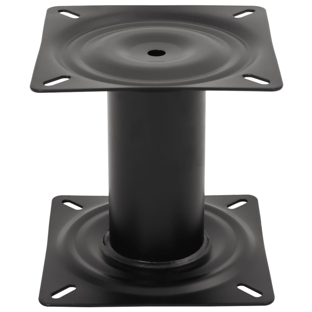 VidaXL Bootsstuhlbein 18 cm Stahl schwarz