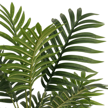 Vidaxl künstliche Palme mit 3 Stämmen 120 cm Polypropylen grün