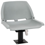 Vidaxl bootstoelen 2 st met poot 360° draaibaar