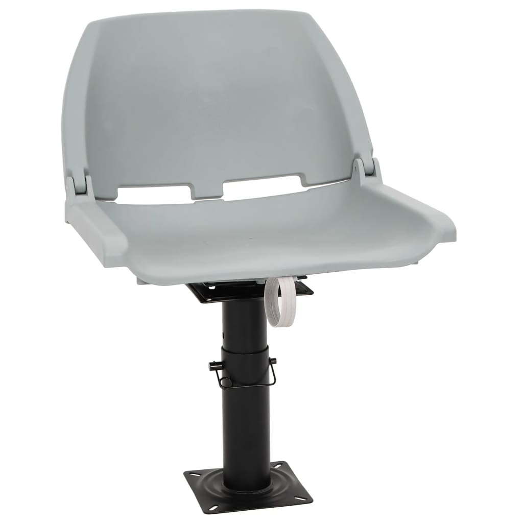 Vidaxl bootstoelen 2 st met poot in hoogte verstelbaar 360° draaibaar