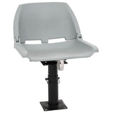 Vidaxl bootstoelen 2 st met poot in hoogte verstelbaar 360° draaibaar