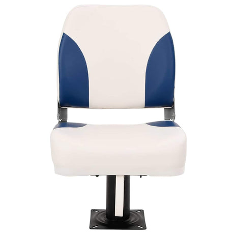 Vidaxl bootstoelen 2 st met poot 360° draaibaar