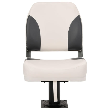 Vidaxl bootstoelen 2 st met poot 360° draaibaar