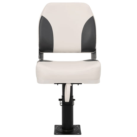 Vidaxl bootstoelen 2 st met poot in hoogte verstelbaar 360° draaibaar