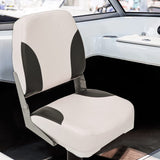 Vidaxl bootstoelen 2 st met poot in hoogte verstelbaar 360° draaibaar