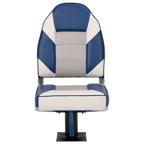 Vidaxl bootstoelen 2 st met poot 360° draaibaar