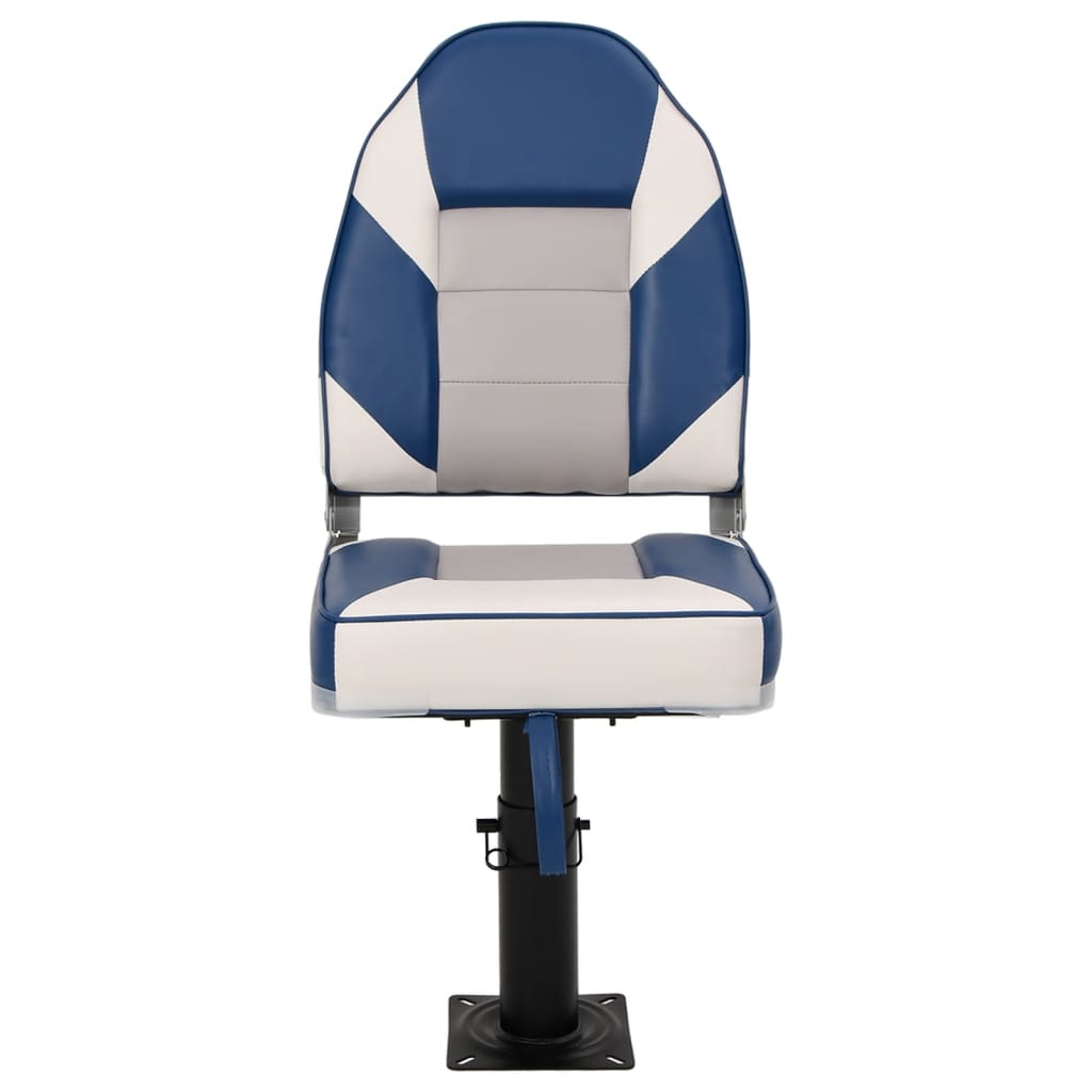 Vidaxl bootstoelen 2 st met poot in hoogte verstelbaar 360° draaibaar