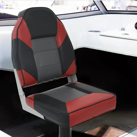 Vidaxl bootstoelen 2 st met poot 360° draaibaar