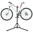 Vidaxx Fahrrad-Montageständer klappbar 92-152 cm Stahl rot