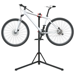 Vidaxx Fahrrad-Montageständer klappbar 92-152 cm Stahl rot