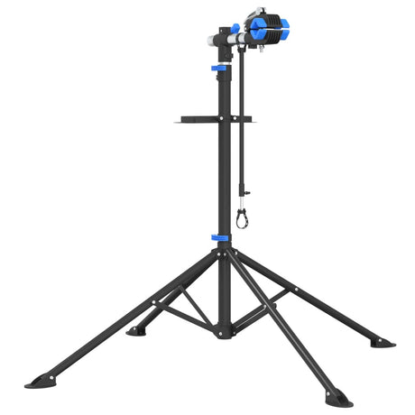 Vidaxx faltbarer Fahrradreparaturständer 108-188 cm blauer Stahl