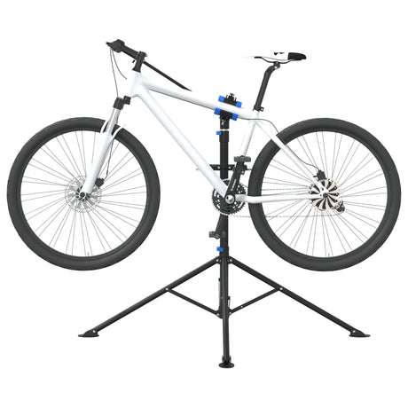 Vidaxx faltbarer Fahrradreparaturständer 108-188 cm blauer Stahl