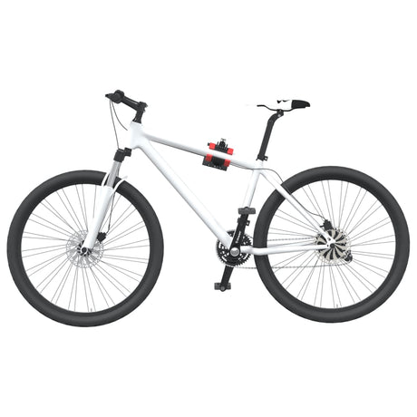 Vidaxx Fahrrad-Reparaturhalter klappbare Wandmontage aus rotem und schwarzem Stahl