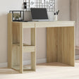 Vidaxl bureau 103,5x56,5x94 cm bewerkt hout sonoma eikenkleurig