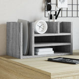 Vidaxx Schreibtisch-Organizer 44,5 x 24 x 25 cm, Holzwerkstoff, graue Sonoma-Eiche