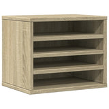 Vidaxxl Schreibtisch-Organizer 36 x 26 x 29,5 cm, Holzwerkstoff Sonoma-Eiche-farben