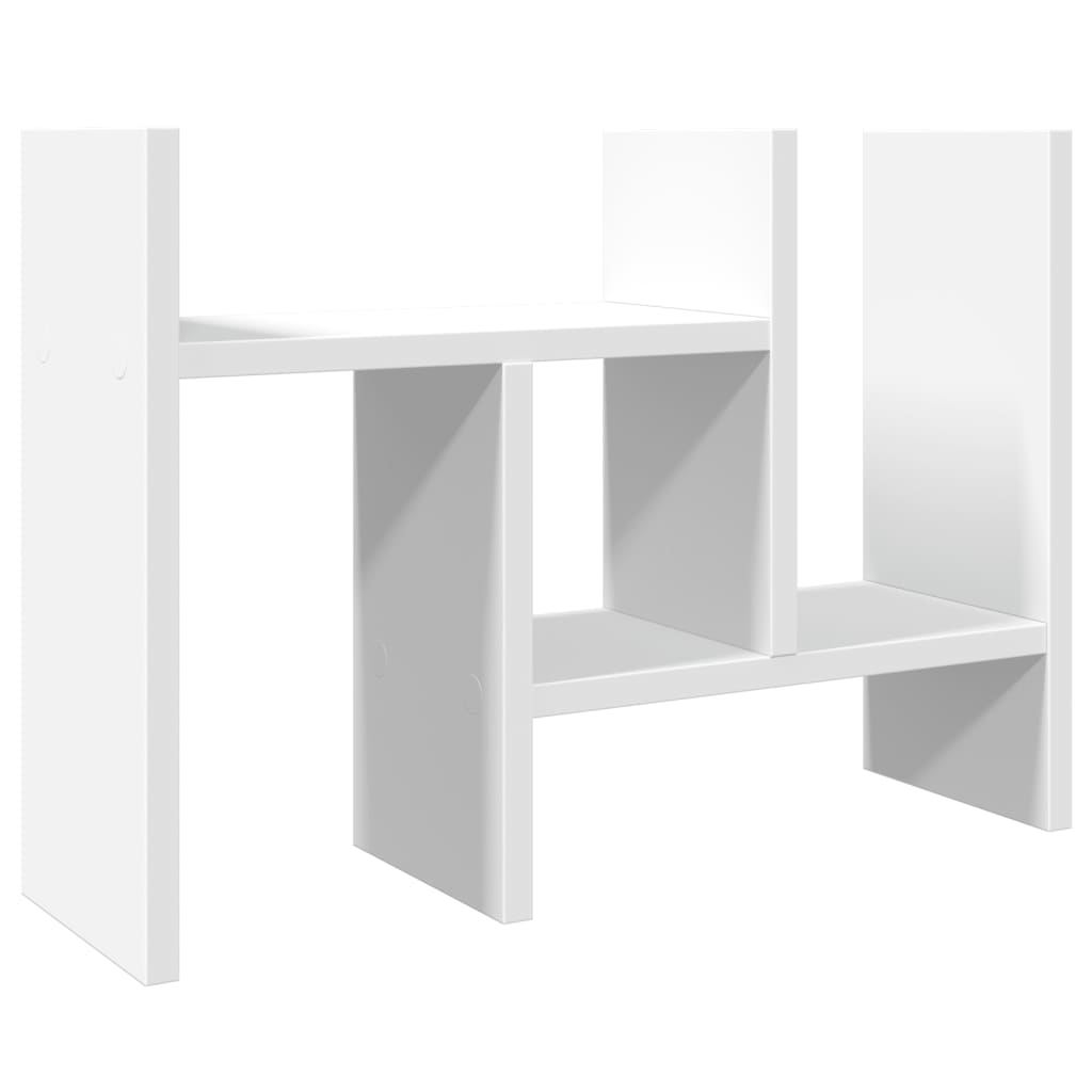 Vidaxx Schreibtisch-Organizer 34,5 x 15,5 x 35,5 cm, Holzwerkstoff weiß