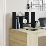 Vidaxx Schreibtisch-Organizer 34,5x15,5x35,5 cm verarbeitetes Holz schwarz