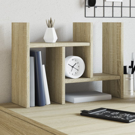 Vidaxx Schreibtisch-Organizer 34,5 x 15,5 x 35,5 cm, Holz Sonoma-Eiche-farben