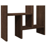 Vidaxx Schreibtisch-Organizer 34,5x15,5x35,5 cm Holz braun eichenfarben