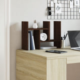 Vidaxx Schreibtisch-Organizer 34,5x15,5x35,5 cm Holz braun eichenfarben