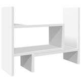 Vidaxx Schreibtisch-Organizer 38,5 x 17 x 39 cm, Holzwerkstoff weiß