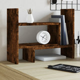 Vidaxx Schreibtisch-Organizer 38,5 x 17 x 39 cm, verarbeitetes Holz, Farbe geräucherte Eiche