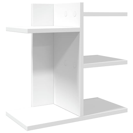 Vidaxx Schreibtisch-Organizer 42x21,5x42 cm Holzwerkstoff weiß