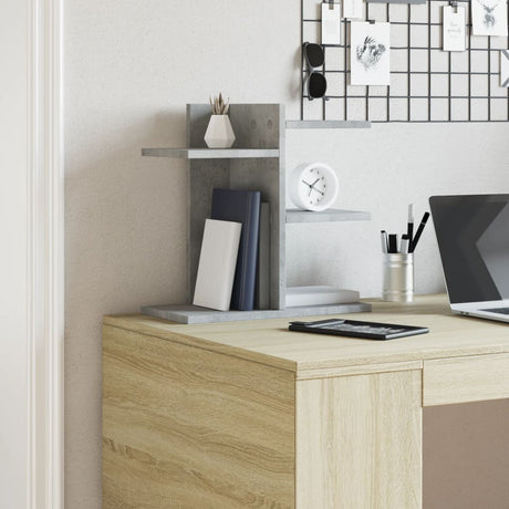 Vidaxx Schreibtisch-Organizer 42x21,5x42 cm Holzwerkstoff weiß