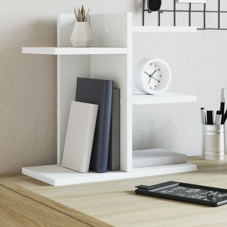 Vidaxx Schreibtisch-Organizer 42x21,5x42 cm Holzwerkstoff weiß