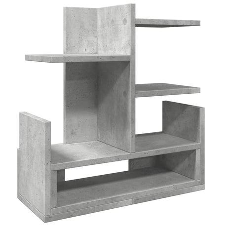 Vidaxx Schreibtisch-Organizer 49 x 20 x 52,5 cm, Holzwerkstoff, Betongrau