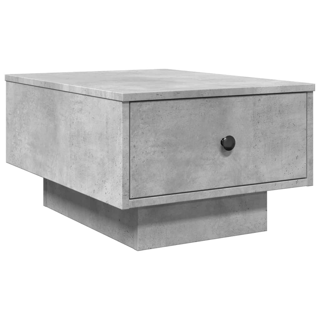 Vidaxl salontafel 60x45x31 cm bewerkt hout betongrijs
