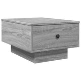 Vidaxl salontafel 60x45x31 cm bewerkt hout grijs sonoma eikenkleurig