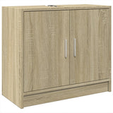 Vidaxl wastafelkast 63x29x55 cm bewerkt hout sonoma eikenkleurig