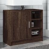 Vidaxl wastafelkast 63x29x55 cm bewerkt hout bruin eikenkleurigig