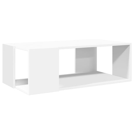 Vidaxl salontafel 89,5x48x30 cm bewerkt hout wit