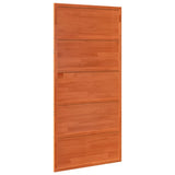 Vidaxx Schiebetür 100x208 cm massives Kiefernholz, waschbraun