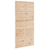 Vidaxx Schiebetür 100x208 cm massives Kiefernholz