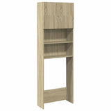 Vidaxx Waschmaschinenschrank 64x25,5x190 cm Holzwerkstoff Sonoma-Eiche farbig