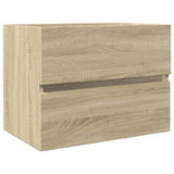 Vidaxl wastafelkast 60x38,5x45 cm spaanplaat sonoma eikenkleurig