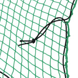 Vidaxx Anhängernetz elastisches Seil 2,2x1,5 m Polypropylen grün
