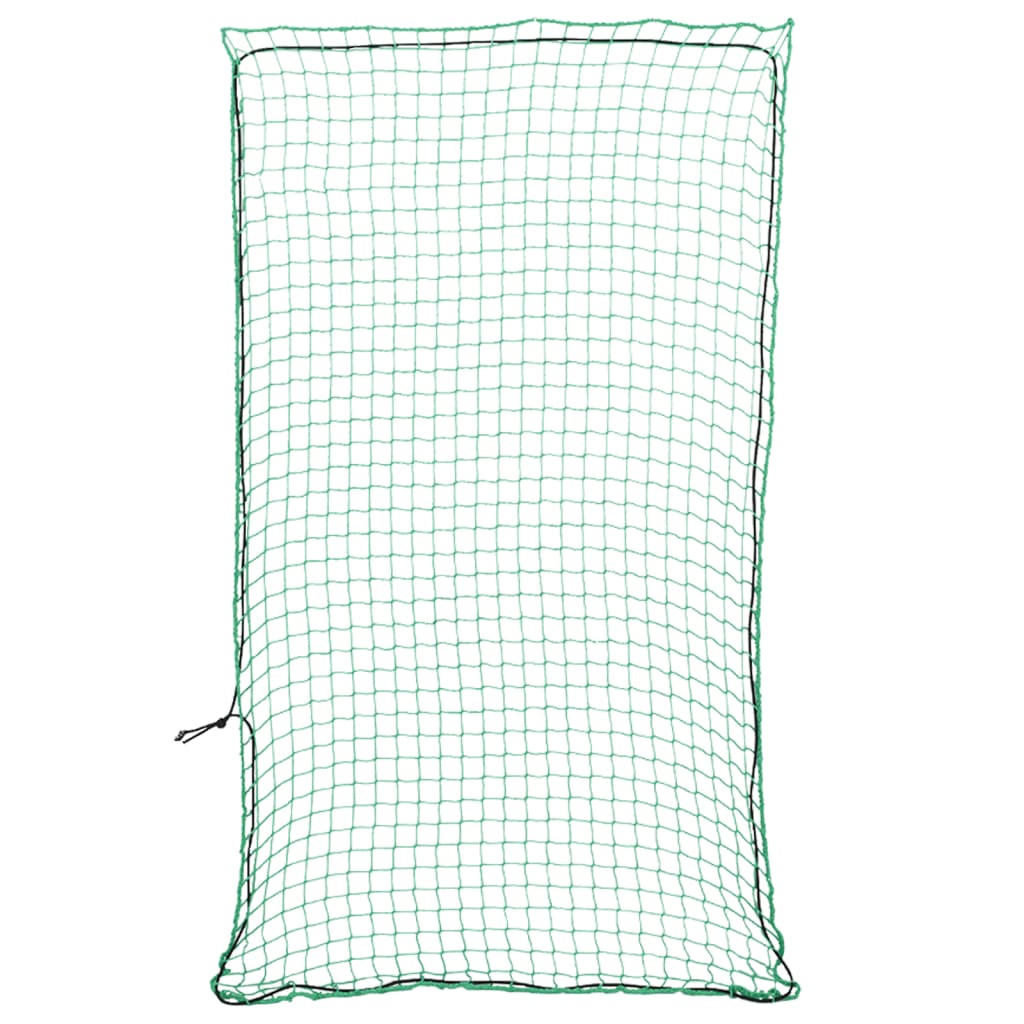 Vidaxx Anhängernetz elastisches Seil 2,5x1,5 m Polypropylen grün