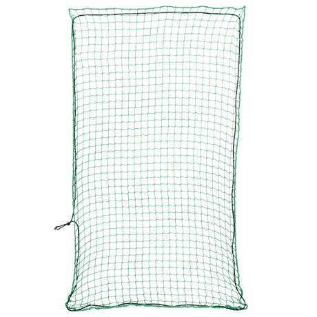 Vidaxx Anhängernetz elastisches Seil 2,5x1,5 m Polypropylen grün