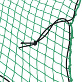 Vidaxx Anhängernetz elastisches Seil 2,5x1,5 m Polypropylen grün
