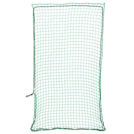Vidaxx Anhängernetz elastisches Seil 2,7x1,5 m Polypropylen grün