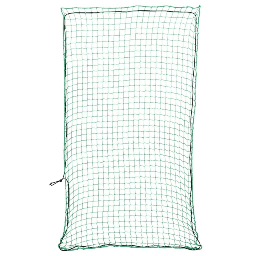 Vidaxx Anhängernetz elastisches Seil 3x1,65 m Polypropylen grün