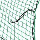 Vidaxx Anhängernetz elastisches Seil 3x2 m Polypropylen grün